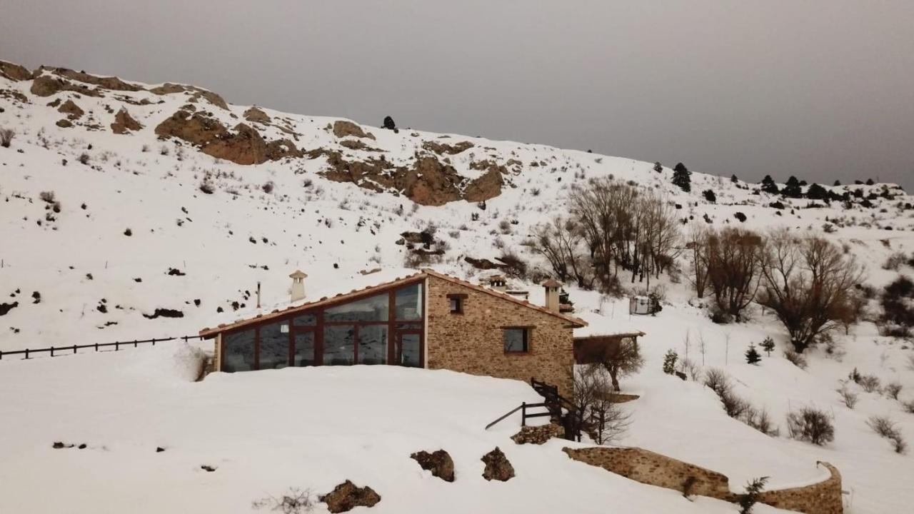 Masia El Cabrero Villarroya de los Pinares Esterno foto