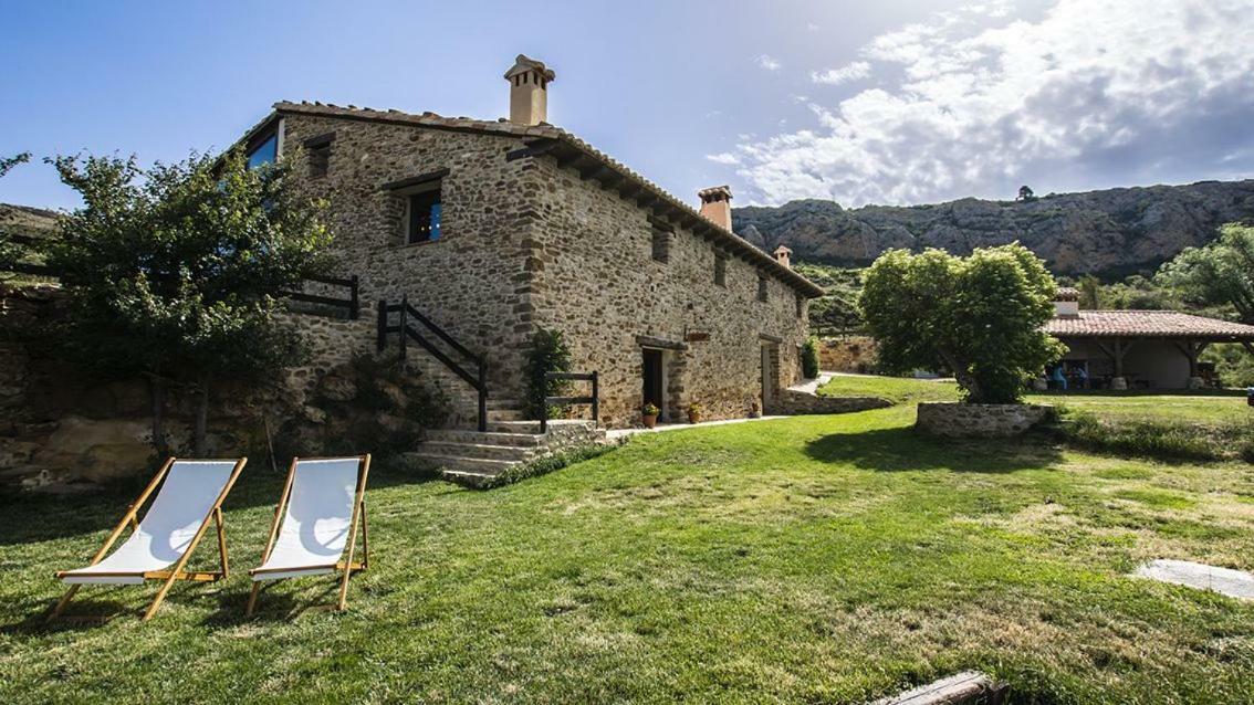 Masia El Cabrero Villarroya de los Pinares Esterno foto